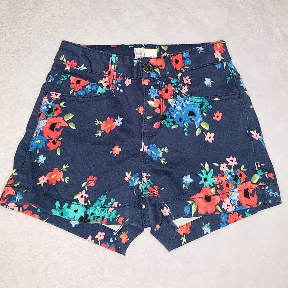 Floral Patterned Shorts